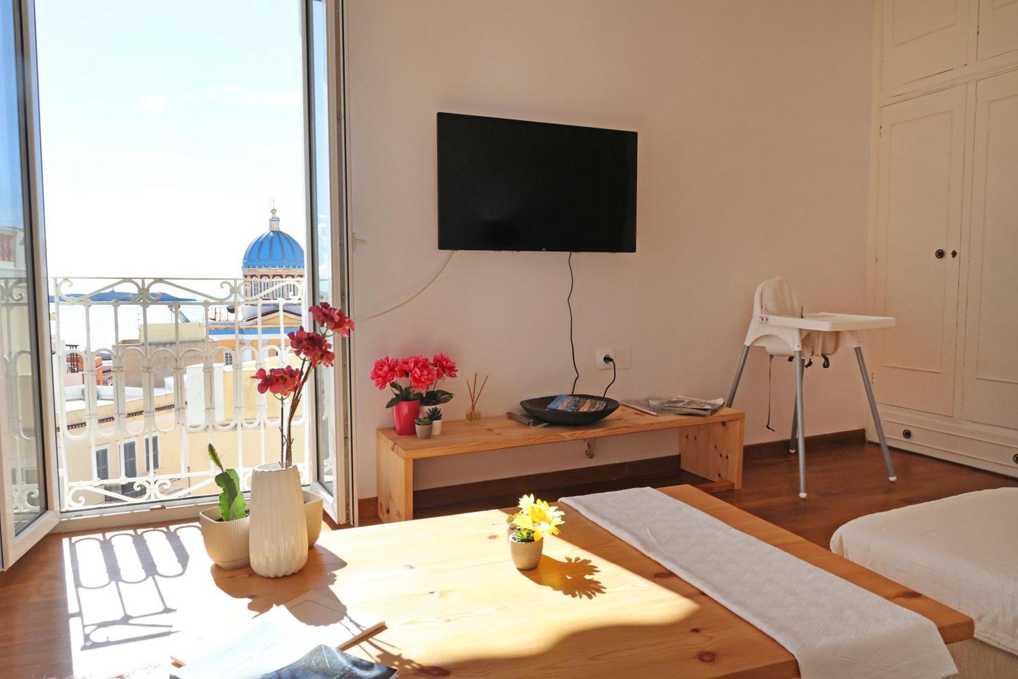 San Nikolas View Guest House Ermúpoli Kültér fotó